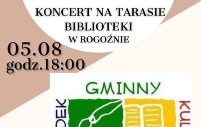 Zdjęcie do Wokaliści z Budzynia zaśpiewają na tarasie biblioteki w Rogoźnie! :) 