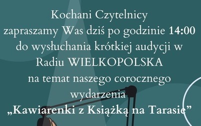 Zdjęcie do Kawiarenka na tarasie - Radio Wielkopolska! 