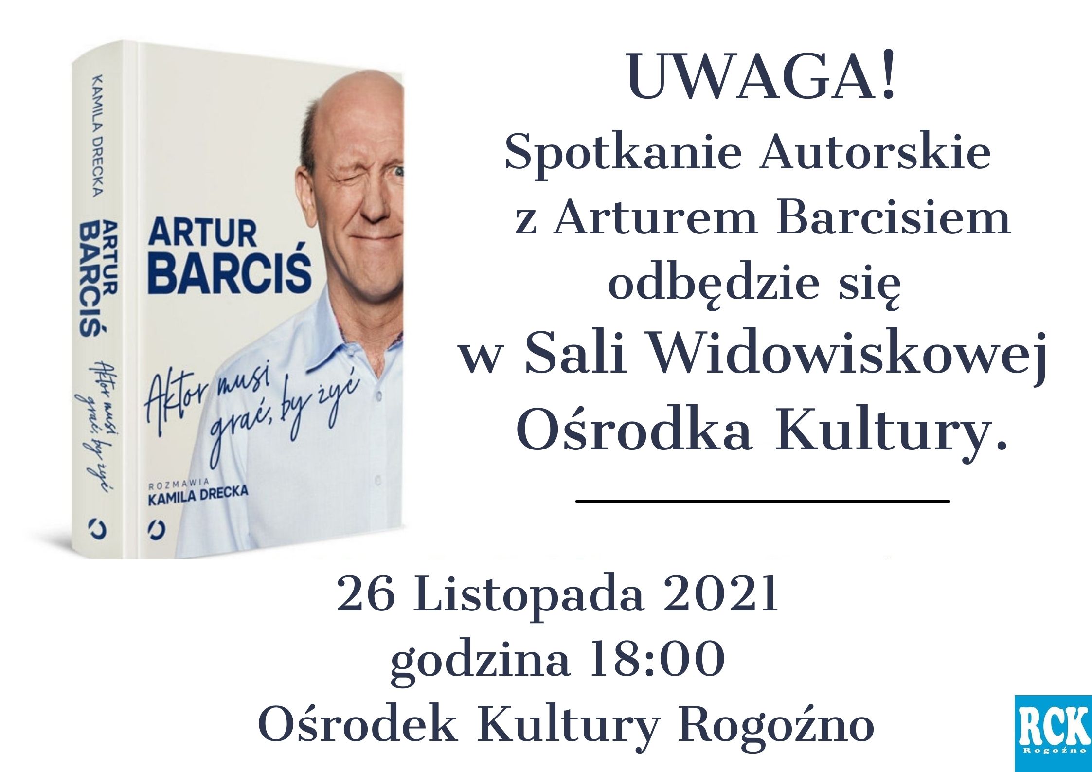 Spotkanie autorskie w Bibliotece Publicznej w Rogoźnie
