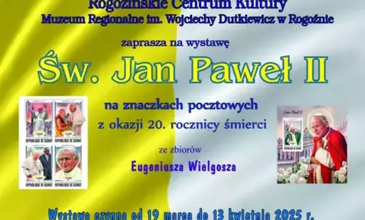 Zdjęcie do Wystawa - Św. Jan Paweł II na znaczkach pocztowych