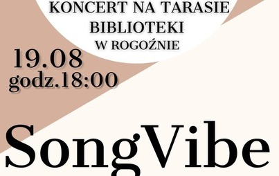 Zdjęcie do Grupa Wokalna SongVibe zaśpiewa na tarasie Biblioteki 19 sierpnia o godzinie 18:00 