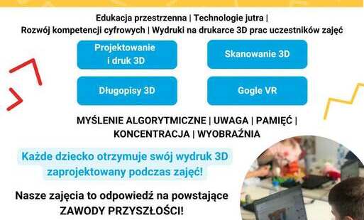 Zdjęcie do Zajęcia z projektowania i druku 3D